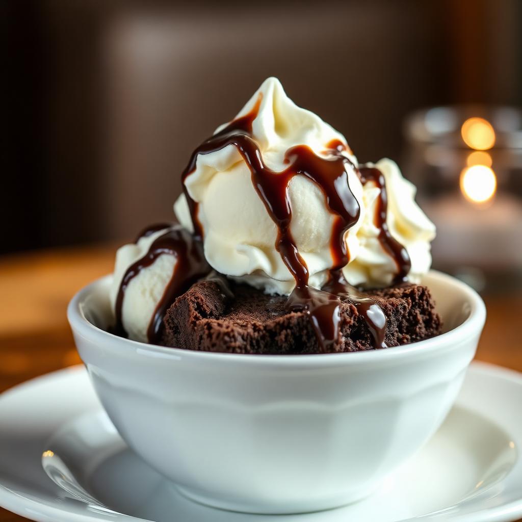 Brownie Sundae
